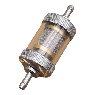 柴暖滤芯油滤油水分离器摩托车汽油滤清器过滤器过滤油杯改装通用