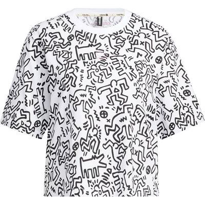 阿迪达斯夏季休闲女运动圆领短袖