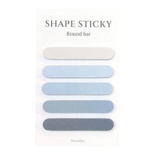 韩国monolike小清新图形便利贴组备忘留言条索引分页贴装饰标记贴