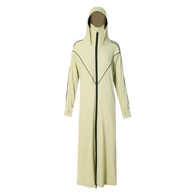 长款全身防紫外线收腰防晒衣女