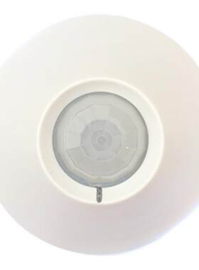 聚英人体感应开关吸顶式人体红外传感器红外报警器家用机房监控用