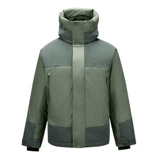 Skechers斯凯奇冬男连帽短羽绒服保暖外套 L424M001/04DU