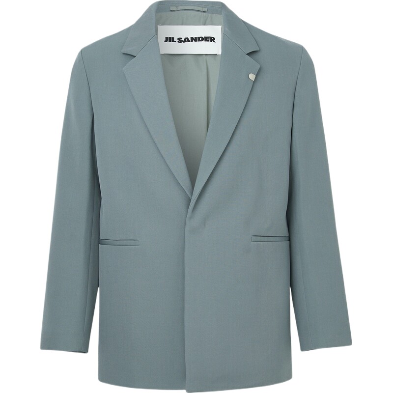 【反季特惠】Jil Sander 秋冬男宽松绵羊毛西装外套