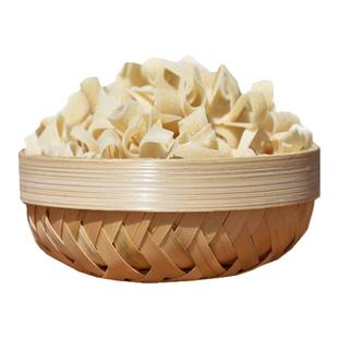 缙云土小麦索面头纯手工土爽面指甲300克粗粮汤凉冷拌挂面条特产