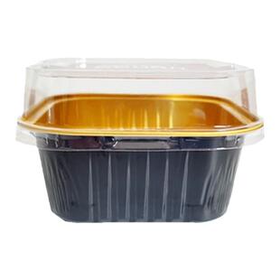 冰山熔岩巧克力包装盒铝箔盒子模具慕斯提拉米苏甜品蛋糕盒正方形