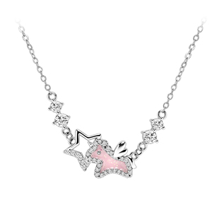 迪士尼小马项链女款2026新款马年轻奢高级感送闺蜜生日情人节礼物