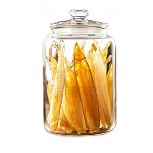 鱼胶储存罐密封罐花胶专用食品级玻璃罐子储物罐装茶叶陈皮储藏罐