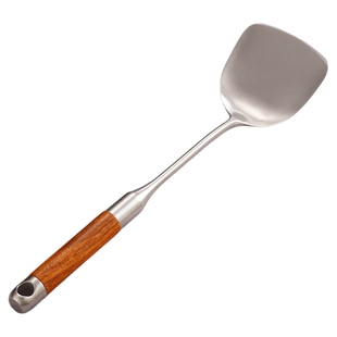 赫巴兹锅铲316不锈钢加厚炒菜铲子漏勺汤勺家用厨具炒勺套装铁铲