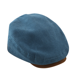 宝宝帽子秋冬款韩版男孩灯芯绒贝雷帽秋季男童婴儿时尚防风鸭舌帽