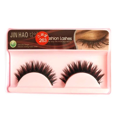 大眼睛浓密交叉加长自然款假睫毛