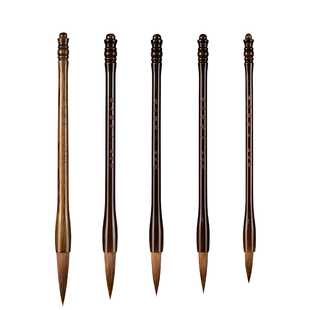 成竹堂纯狼毫毛笔书法专用套装国画书法小楷中楷行书毛笔字初学者文房四宝绘画练字国画软笔斗笔写对联专业级