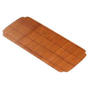 竹制大漆茶席双面竹藤 防水茶垫桌旗布艺茶具餐垫干泡台茶道配件