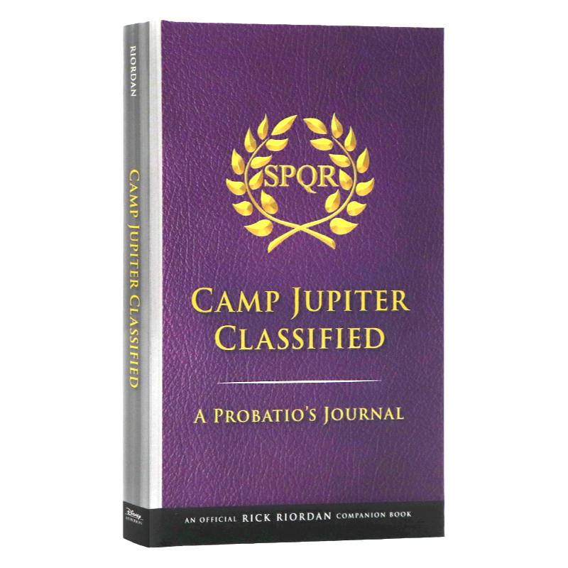 朱庇特营密档新兵日记英文原版 Camp Jupiter Classified A Probatio's Journal 波西杰克逊阿波罗的审判系列外传精装进口书籍