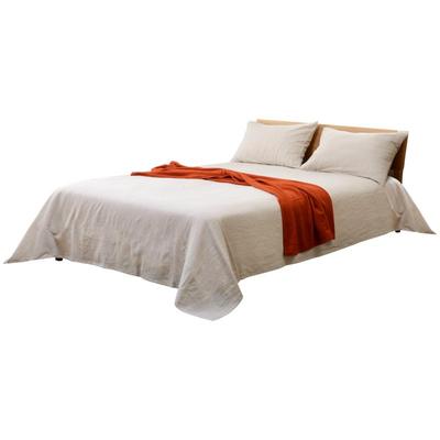 亚麻床单床笠A类本色北欧极简风