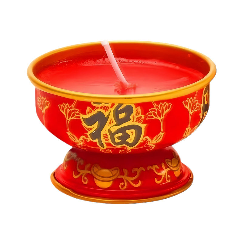 无烟植物酥油招财供佛长明灯