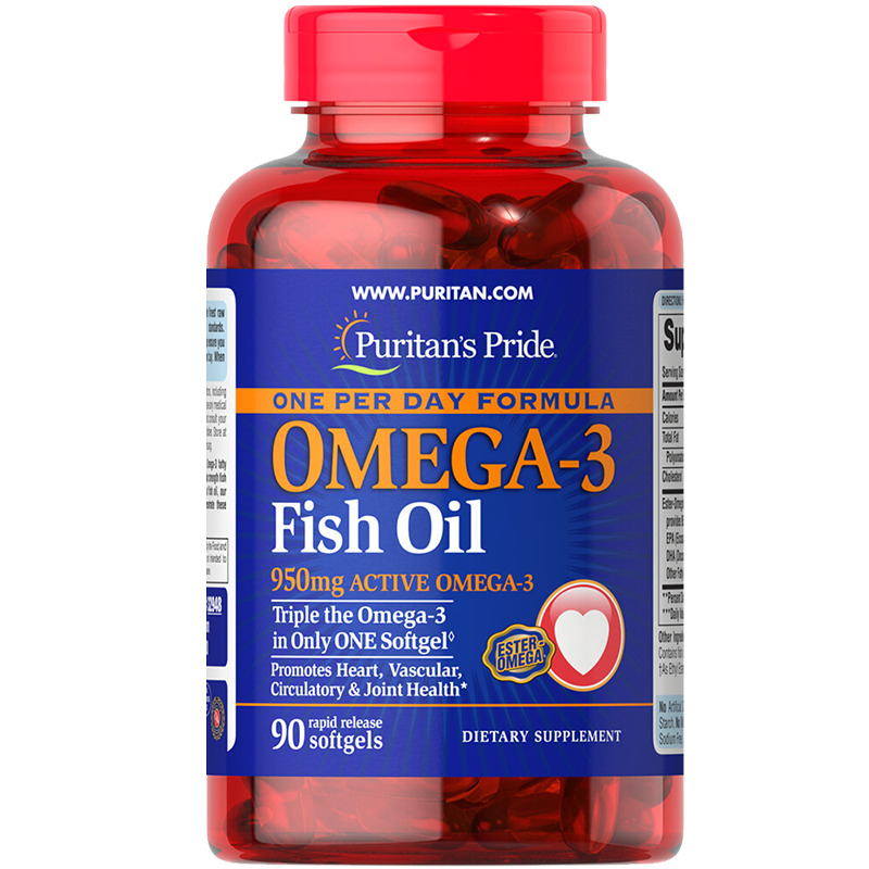 普丽普莱omega3深海鱼油软胶囊
