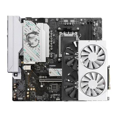讯景瀚铠RX9060XT/9070XT16G显卡搭华硕微星技嘉B650/850主板