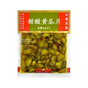 雅玛屋甜酸黄瓜片日式腌黄瓜薄片即食脆爽泡菜咸菜酱青瓜酱菜袋装