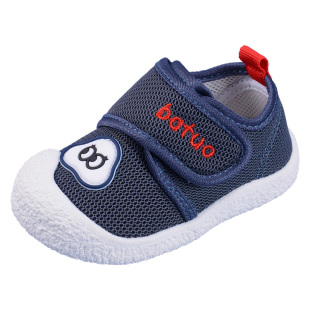 巴托童鞋20秋款男女宝宝软底透气学步鞋网布单鞋1-2岁婴儿鞋S3110