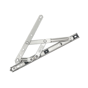 不锈钢滑撑四连杆铰链外开塑钢窗撑断桥铝窗户风撑窗撑杆方槽滑撑