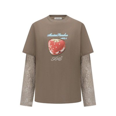 AlexiaSandraT恤假两件男女同款