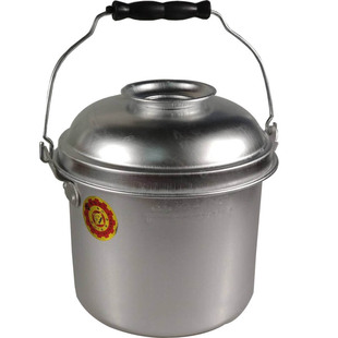 五十年老品牌南宁钢精厂黑猫牌铝饭兰，加厚铝饭盒食篮，健康安全