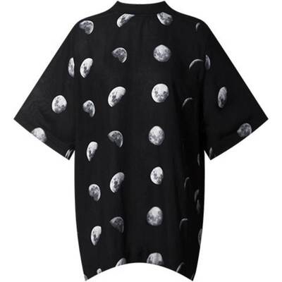 涂月中袖新中式薄款丝光棉上衣