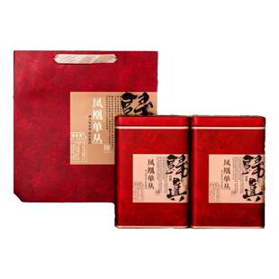 凤凰单丛老枞八仙茶 花蜜香高锐 滋味清香甜润 入口顺滑罐装500g