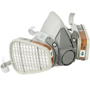 3m防毒面具6502面罩喷漆防护防尘化工气体工业粉尘面罩农药全面罩