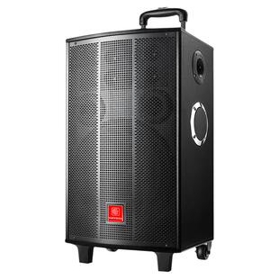 先飞广场舞音响户外K歌蓝牙音箱专用大音量移动舞台大功率拉杆箱