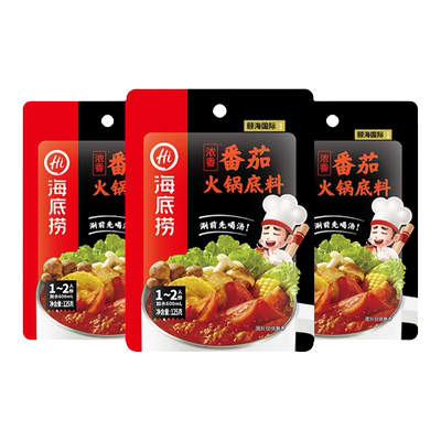 火锅底料浓香番茄125g海底捞