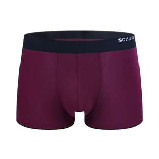 德国舒雅内裤男士2条装16467T超细莫代尔80S柔软透气无痕平角短裤