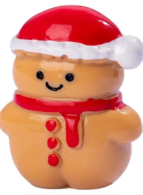 圣诞老人可爱雪人微景观造景摆件