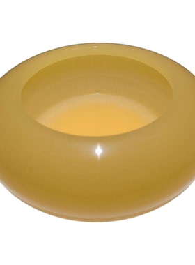 中式天然琉璃玉鱼缸烟灰缸摆件
