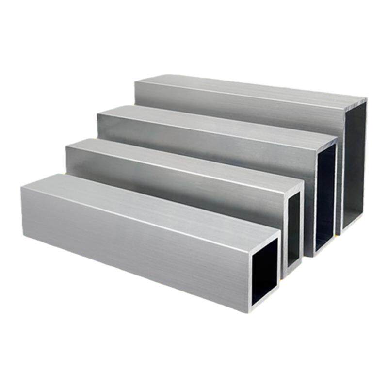 6063铝方管型材铝型材四方形铝管矩形方铝管铝合金方通扁通空心管