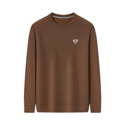 意大利正品纯棉男士长袖T恤加绒