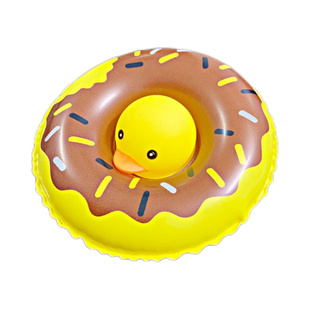 邻里同款小鸭子毛线帽针织毛球手指帽子棒棒糖柠檬奶茶小黄鸭帽子