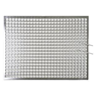 冲孔一体烧烤网不锈钢篦子烧烤网片网格烤肉网不锈钢材质垫网滤网