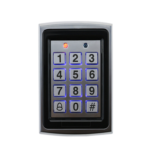 金属门禁一体机表面防水门禁系统背光夜视户外感应密码铁门电磁锁