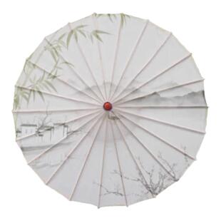 如梦令舞蹈伞指环仿真蝴蝶儿童群舞古典舞表演专用手持油纸伞道具