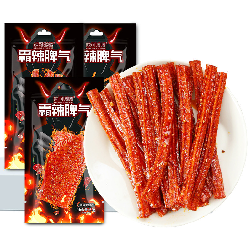 辣可曦曦网红辣条魔辣辣条特产