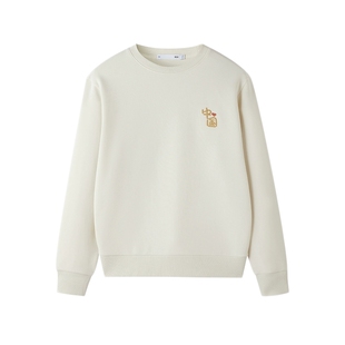 HLA/海澜之家亦心即为系列卫衣2026春夏新款柔软圆领套头上衣男