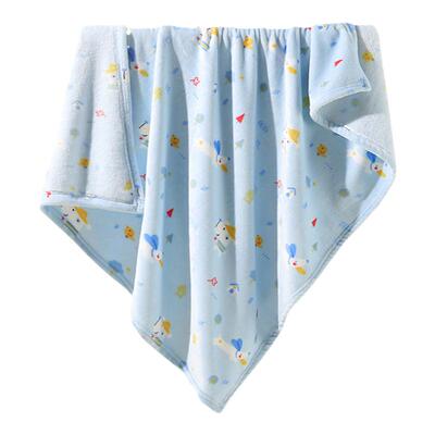 好孩子法兰绒毯柔软亲肤夏季薄款