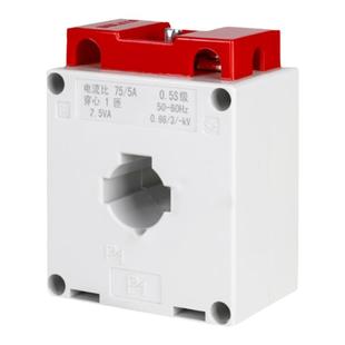 德力西交流电流互感器LMK-0.66 30Ф0.5级电流比75/150/300/5A/BH