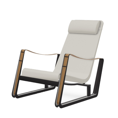 皮革Vitra休闲舒适躺椅扶手椅