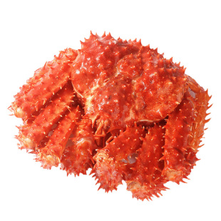 帝王蟹鲜活智利进口熟冻海鲜水产特大螃蟹皇帝蟹6.0-6.4年货礼盒