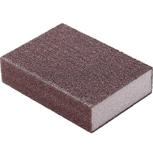 日本金刚砂双面洗锅魔力擦锅底除铁锈海绵擦刷碗清洁百洁布6块装