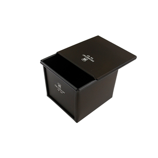 三能波纹金色吐司盒 烘焙工具烤箱家用面包低糖土司模具不粘450g