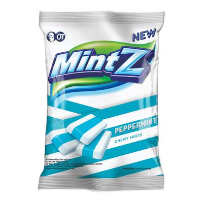 印尼进口mintz明茨荷清清凉软糖