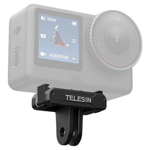 泰迅适配DJI大疆action6配件兔笼钢化膜磁吸两爪转接座边框兔笼NDCPL滤镜金属车管夹吸盘支架胸带action6配件